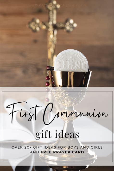 first communion gifts for boys and girls